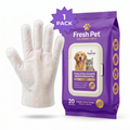Guantes de Limpieza Fresh Pet - Tu mascota limpia en segundos
