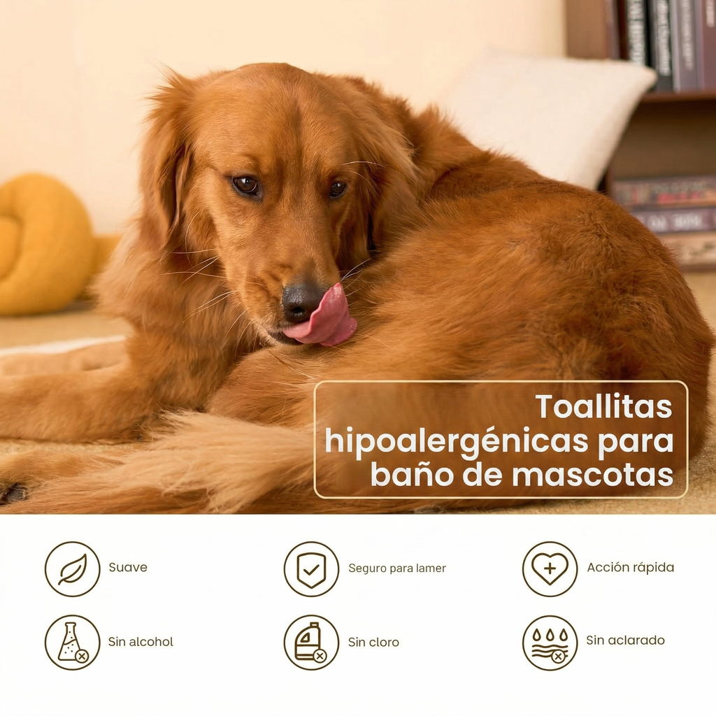 Guantes de Limpieza Fresh Pet - Tu mascota limpia en segundos
